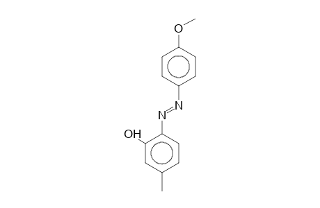 2-[(E)-(4-Methoxyphenyl)diazenyl]-5-methylphenol