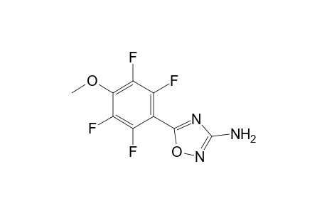 3-Amino-5-(2,3,5,6-tetrafluoro-4-methoxyphenyl)-1,2,4-oxadiazole