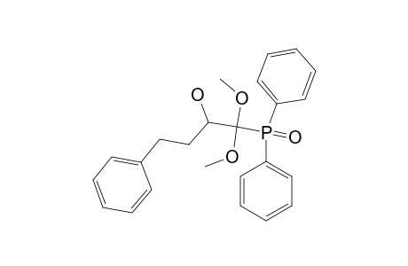 1,1-DIMETHOXY-2-HYDROXY-4-PHENYLBUTYL-1-(DIPHENYLPHOSPHINE-OXIDE)
