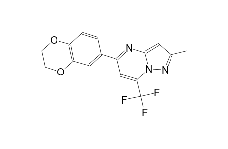 5-(2,3-dihydro-1,4-benzodioxin-6-yl)-2-methyl-7-(trifluoromethyl)pyrazolo[1,5-a]pyrimidine