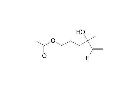 5-Hexene-1,4-diol, 5-fluoro-4-methyl-, 1-acetate