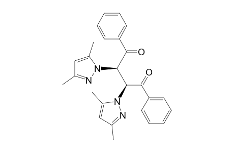 (R*,S*)-2,3-Bis(3,5-dimethyl-1H-pyrazol-1-yl)-1,4-diphenyl-1,4-butanedione