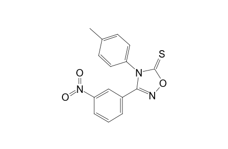 3-(m-Nitrophenyl)-4-(p-tolyl)-1,2,4-oxadiazole-5(4H)-thione