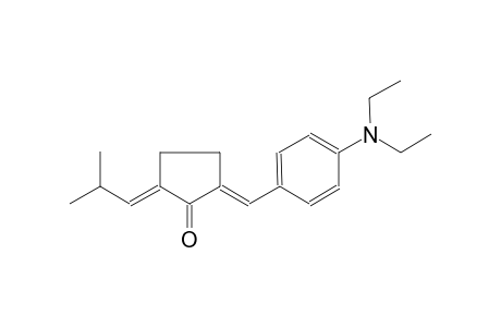 cyclopentanone, 2-[[4-(diethylamino)phenyl]methylene]-5-(2-methylpropylidene)-, (2E,5E)-