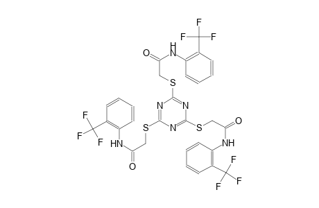 acetamide, 2-[[4,6-bis[[2-oxo-2-[[2-(trifluoromethyl)phenyl]amino]ethyl]thio]-1,3,5-triazin-2-yl]thio]-N-[2-(trifluoromethyl)phenyl]-