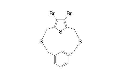 14,15-dibromo-2,11-dithia[3]paracyclo[3](2,5)thiophenophane