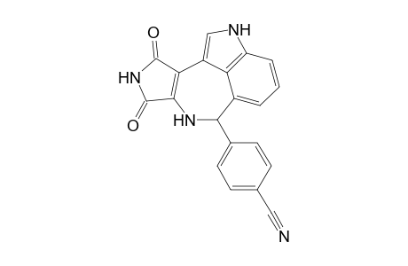 6-(4'-Cyanophenyl)-2,6,7,8,9,10-hexahydropyrrolo[3',4': 2,3]azepino[4,5,6-cd]indole-8,10-dione