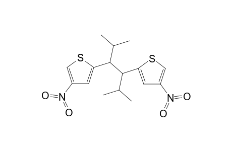 2,2'-[1'',2''-Bis(1''-methylethyl)ethane-1'',2''-diyl]-4,4'-dinitrobisthiophene