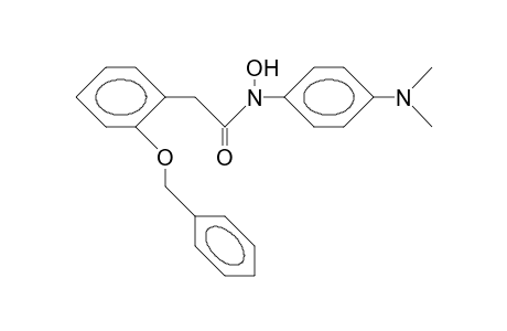 (2-Benzyloxy-phenyl)-N-hydroxy-N-(4-dimethylamino-phenyl)-acetamide