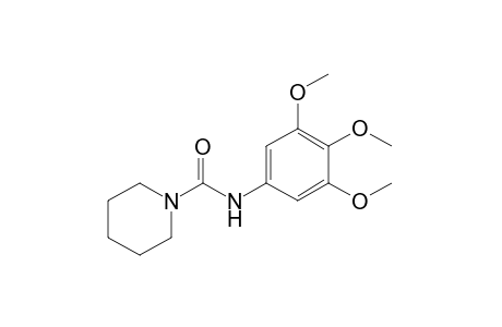 3',4',5'-trimethoxy-1-piperidinecarboxanilide