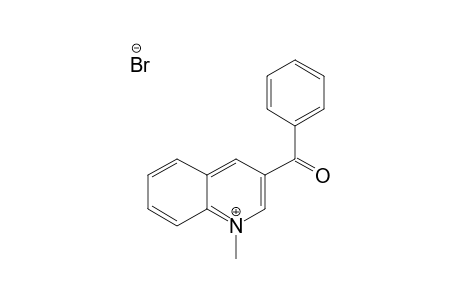 3-Benzoyl-1-methylquinolinium bromide