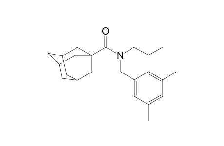 1-Adamantanecarboxamide, N-(3,5-dimethylbenzyl)-N-propyl-