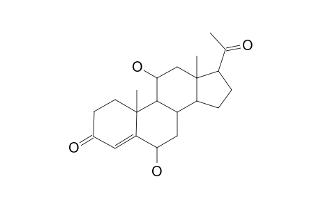 6.BETA.,11.ALPHA.-DIHYDROXY-PREGN-4-ENE-3,20-DIONE