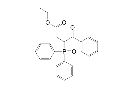 Benzenebutanoic acid, .beta.-(diphenylphosphinyl)-.gamma.-oxo-, ethyl ester