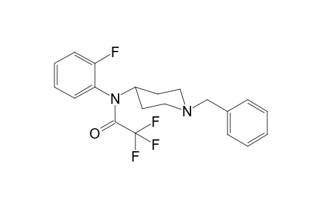 N-(1-Benzylpiperidin-4-yl)-2,2,2-trifluoro-N-(2-fluorophenyl)acetamide