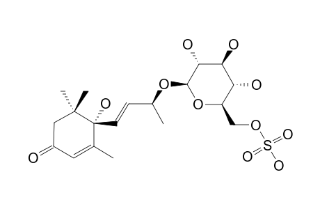 CORCHOINOSIDE-C-6'-O-SULFATE
