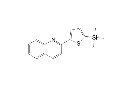Quinoline, 2-[5-(trimethylsilyl)-2-thienyl]-