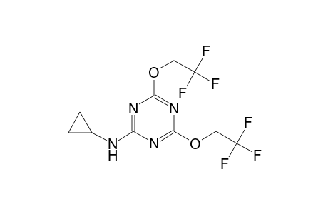 [4,6-Bis-(2,2,2-trifluoro-ethoxy)-[1,3,5]triazin-2-yl]-cyclopropyl-amine