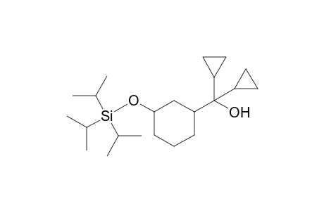 Dicyclopropyl(3-((triisopropylsilyl)oxy)cyclohexyl)methanol