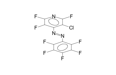 3-CHLORO-2,5,6-TRIFLUORO-4-(PENTAFLUOROPHENYLAZO)PYRIDINE
