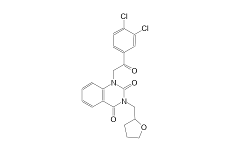 1-[2-(3,4-dichlorophenyl)-2-oxoethyl]-3-(tetrahydro-2-furanylmethyl)-2,4(1H,3H)-quinazolinedione
