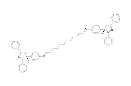 1,12-BIS-[4-(1,3-DIPHENYL-4,5-DIHYDRO-1H-PYRAZOL-5-YL)-PHENOXY]-DODECANE
