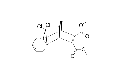 Dimethyl (1.alpha.,4.alpha.,4a.alpha.,8a.alpha.)-11,11-Dichloro-1,4,5,8-tetrahydro-1,4-etheno-4a,8a-methanonaphthalene-2,3-dicarboxylate