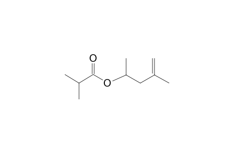 Propanoic acid <2-methyl-, 1,3-dimethyl-, 3-butenyl-> ester