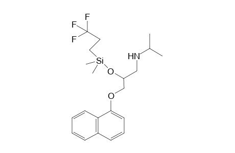 2-((dimethyl(3,3,3-trifluoropropyl)silyl)oxy)-N-isopropyl-3-(naphthalen-1-yloxy)propan-1-amine