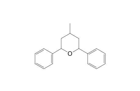 2H-Pyran, tetrahydro-4-methyl-2,6-diphenyl-