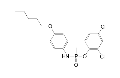 2,4-dichlorophenyl P-methyl-N-[4-(pentyloxy)phenyl]phosphonamidoate