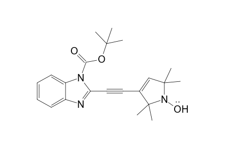 3-{[1-(tert-butoxycarbonyl)-1H-Benzimidazol-2-yl]ethynyl}-2,2,5,5-tetramethyl-2,5-dihydro-1H-pyrrol-1-yloxyl radical