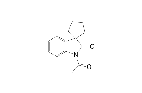 1',3-Dihydrospiro[cyclopentane-1,3'-2'(1H)-N-acetylindol-2'-one