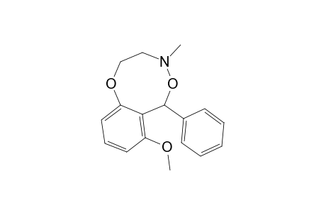 7-METHOXY-4-METHYL-6-PHENYL-3,4-DIHYDRO-2H,6H-1,5,4-BENZODIOXAZOCINE