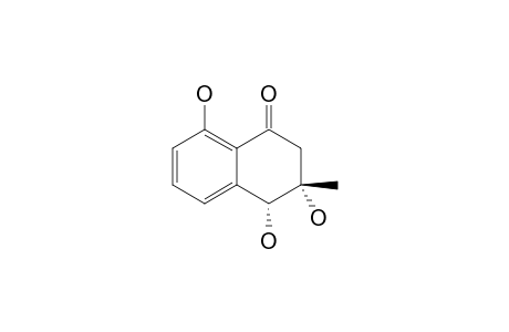 (3R*,4S*)-3,4,8-TRIHYDROXY-3-METHYLTETRALONE