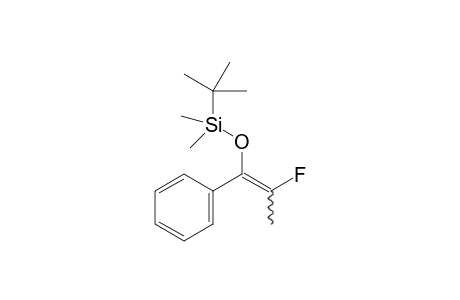 tert-butyl-[2-fluoro-1-phenyl-prop-1-enoxy]-dimethyl-silane