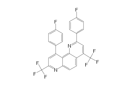 4,8-BIS-(TRIFLUOROMETHYL)-2,10-DI-(4-FLUOROPHENYL)-1,7-PHENANTHROLINE