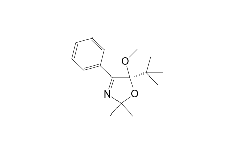 (5S)-5-t-Butyl-5-methoxy-2,2-dimethyl-4-phenyl-3-oxazoline