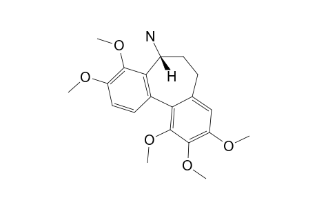 (S)-6,7-DIHYDRO-3,4,9,10,11-PENTAMETHOXY-5H-DIBENZO-[A,C]-CYCLOHEPTEN-5-AMINE;M-CONFORMER