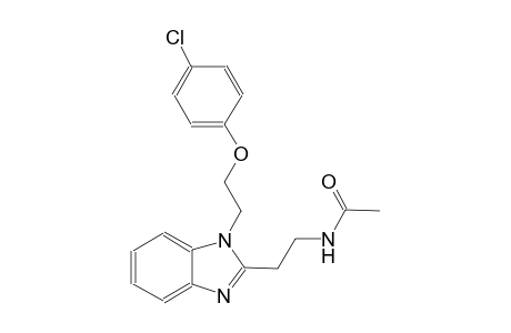 acetamide, N-[2-[1-[2-(4-chlorophenoxy)ethyl]-1H-benzimidazol-2-yl]ethyl]-