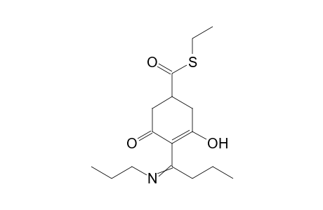 3-Cyclohexene-1-carbothioic acid, 3-hydroxy-5-oxo-4-[1-(propylimino)butyl]-, S-ethyl ester