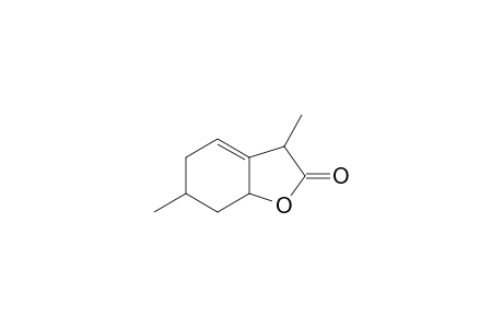 3,6-Dimethyl-5,6,7,7a-tetrahydro-1-benzofuran-2(3H)one
