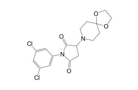 2,5-pyrrolidinedione, 1-(3,5-dichlorophenyl)-3-(1,4-dioxa-8-azaspiro[4.5]dec-8-yl)-