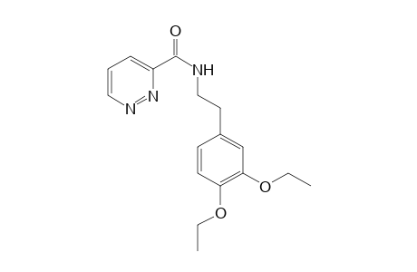 3-Pyridazinecarboxamide, N-[2-(3,4-diethoxyphenyl)ethyl]-