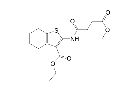 ethyl 2-[(4-methoxy-4-oxobutanoyl)amino]-4,5,6,7-tetrahydro-1-benzothiophene-3-carboxylate