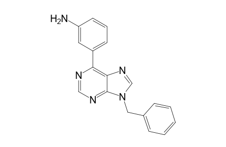 9-Benzyl-6-(3-aminophenyl)purine