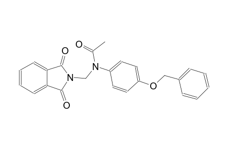 acetamide, N-[(1,3-dihydro-1,3-dioxo-2H-isoindol-2-yl)methyl]-N-[4-(phenylmethoxy)phenyl]-
