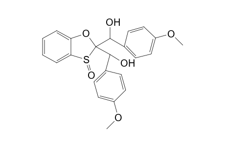 (2R,Ss)-(2Z)-2-[(1S)-1-Hydroxy-1-(4-methoxyphenyl)methyl]-2-[(1'R)-1'-hydroxy-1'-(4-methoxyphenyl)methyl]-1,3-Benzoxathiole-3(2H)-oxide