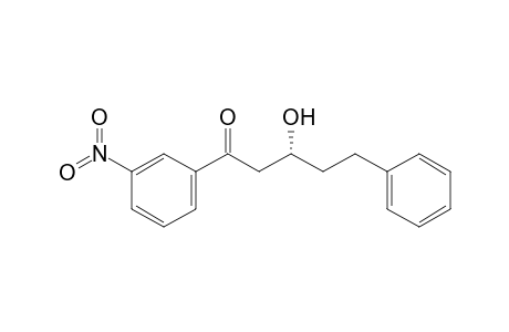 [R]-3-Hydroxy-5-phenyl-1-(3'-nitrophenyl)-1-pentanone