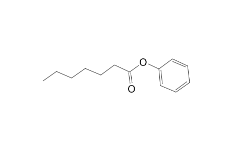 Heptanoic acid, phenyl ester